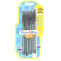 Paper Mate Inkjoy 1.0mm Black Pen (Pack of 4)