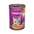 Whiskas Adult Wet Cat Food Chicken in Jelly, 400g