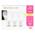 Ultrabrite Warm White 40W Bayonet Light Bulbs (Pack of 3)