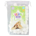 Teeny Stars Cotton Wool Balls (Pack of 100)