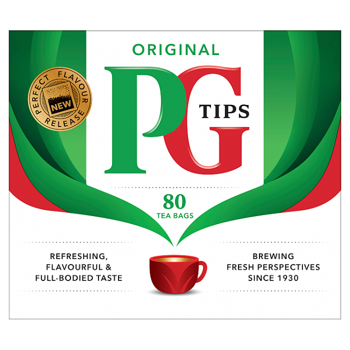 PG Tips Original Tea Bags, 232g (Pack of 80)