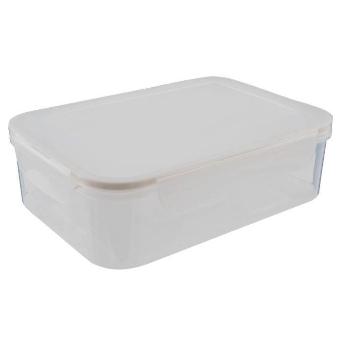Pepco Rectangular Clip Container, 2.4L