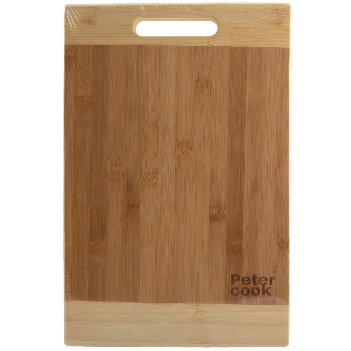 Pepco Peter Cook Bamboo Chopping Board, 38cm x 25cm