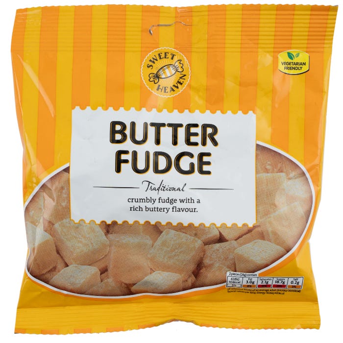 Sweet Heaven All Butter Fudge, 150g