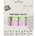 Poop Bags (Pack of 160)