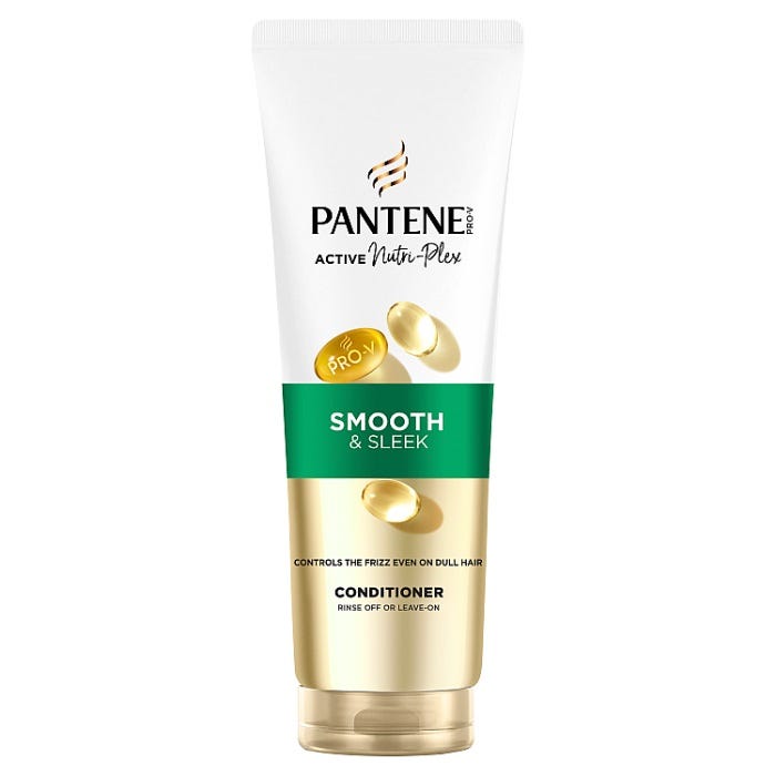 Pantene Smooth & Sleek Conditioner, 230ml
