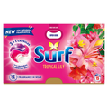 Surf 3 in 1 Laundry Washing Detergent Capsules Tropical Lily, 15 washes