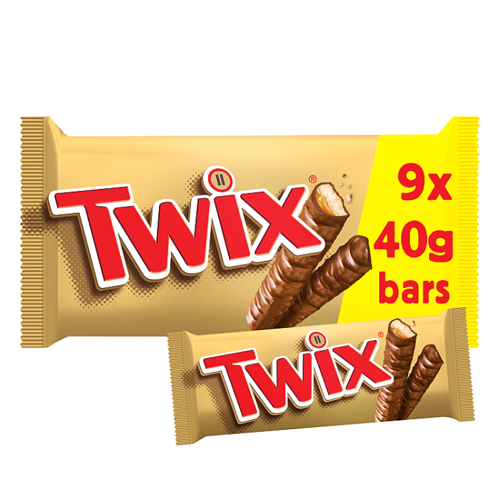 Twix Twin, 360g (Pack of 9)